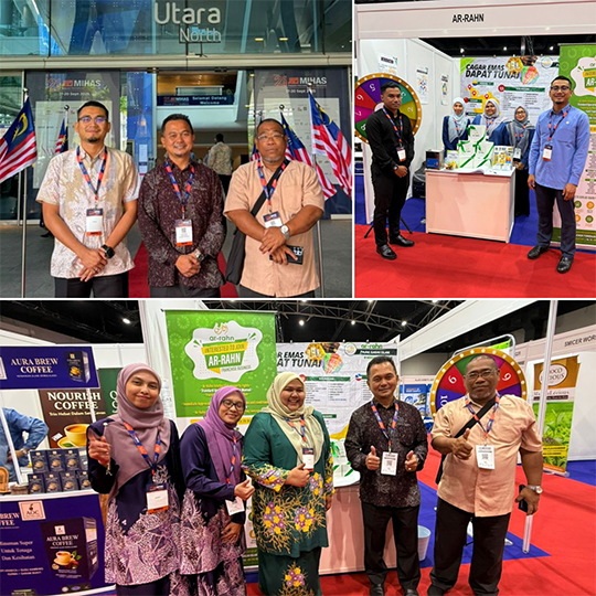 Bahagian Pembangunan Perniagaan & Inovasi PKB di MIHAS pada  17-20 September 2025
